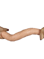 Censan 14 İnç King Size Realistic Ladykiller Tapered Double Penetration - Görsel 5