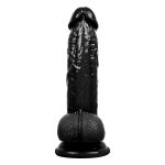 Censan 19CM Gerçekçi Siyah Dildo Yapay Penis - Görsel 2