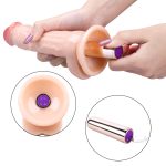 Censan 19CM Gerçekçi Ten Rengi Dildo Penis - Görsel 3