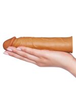 Censan Add 1" Pleasure X Tender Penis Sleeve Brown - Görsel 5