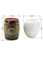 Censan Bourbon Fıçı Şeklinde Yumurta Mastürbatör - Görsel 2