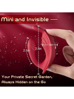 Censan Çiftler İçin Akıllı Titreşimli G-Spot ve Klitoris Uyarıcı Vibratör – Uygulama Kontrollü, Su Geçirmez, Çift Motorlu - Görsel 2