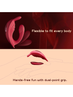 Censan Çiftler İçin Akıllı Titreşimli G-Spot ve Klitoris Uyarıcı Vibratör – Uygulama Kontrollü, Su Geçirmez, Çift Motorlu - Görsel 3