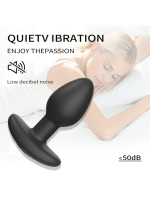 Censan Kablosuz Uzaktan Kumandalı Titreşimli Anal Plug - Görsel 5