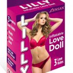 Censan Lilly Love Doll 3 İşlevli Şişme Bebek