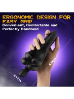 Censan LongZ-Black – Erkekler için 10 Modlu Titreşimli ve 10 Modlu Sıkma Fonksiyonlu Mastürbatör - Görsel 2