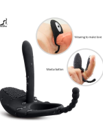 Censan Love Glow Love Desire 3’ü 1 Arada Klitoris, Anal ve Vajinal Uyarıcı – Titreşimli Testis ve Penis Halkası - Görsel 4