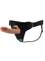 Censan Mavis 5cm Dolgulu Realistik İçi Boş Protez Strapon Belden Bağlamalı - Görsel 4