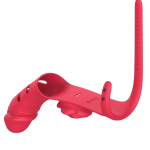 Censan Parmak takılabilir fiziksel dildo + Gül Titreşimli 2'si 1 arada yeni tasarım parmak vibratörü