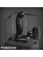 Censan S-Hande Eye of Horus Rct Şarjlı Kumandalı Perine ve Uyarıcı İleri Geri Hareketli 2 in 1 Vibratör - Görsel 4