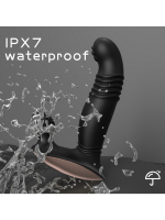 Censan S-Hande Eye of Horus Rct Şarjlı Kumandalı Perine ve Uyarıcı İleri Geri Hareketli 2 in 1 Vibratör - Görsel 5