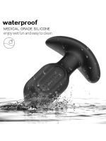 Censan Sledgehammer Swing – Telefon Kontrollü Titreşimli Anal Plug (Siyah) - Görsel 5