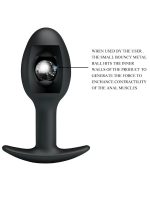 Censan Special Anal Stimulation İçi Ağırlıklı Top Olan Anal Plug Tıkaç - Görsel 3