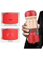 Censan Theresa Kırmızı Vajina & Dil Mastürbatör - Görsel 3