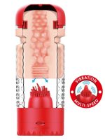 Censan Theresa Kırmızı Vajina & Dil Mastürbatör - Görsel 4