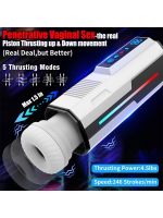 Censan Traveler 2 Generation – Isıtmalı, İnleme Sesli, İleri Geri Hareketli, Emiş ve Titreşimli Otomatik Mastürbatör - Görsel 5