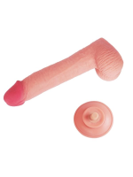 Censan Ultra Gerçekçi 24 Cm Kıkırdaklı Dildo - Görsel 5