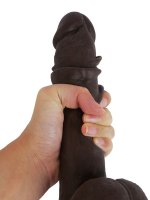 Censan Ultra Gerçekçi 24 Cm Model2 Brown Melez Kıkırdaklı Dildo - Görsel 4