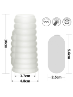 Censan Vibrating Wave Knights Ring (Beyaz) - Görsel 5