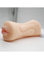 Censan Yeni Nesil Çift Taraflı Oral Vajinal Gerçekçi Suni Vajina Mastürbatör - Görsel 3