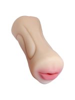 Censan Yeni Nesil Çift Taraflı Oral Vajinal Gerçekçi Suni Vajina Mastürbatör - Görsel 5