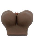 Censan Yeni Nesil Tam Realistik Anal Vajinal Zenci Gerçekçi Kalça Mastürbatör - Görsel 5