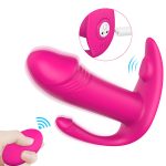 Didi G-Noktası ve Klitoris Emiş Özellikli Kumandalı Vibratör