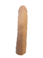 Gerçekçi Melez Penis Kılıfı Et Dokusunda 17 cm - Görsel 3