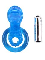 Get Lock The Tongue-Blue Titreşimli Dilli Penis Halkası - Görsel 2