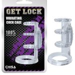 Get Lock Titreşimli Penis Kılıfı