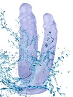 Noctis 19cm Mor Çiftli Dildo No:76 - Görsel 4