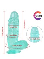 Noctis 26cm Yeşil Realistik Dildo No:155 - Görsel 5