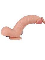 Shequ Adam Vibrating Realistik Vantuzlu Titreşimli Dildo 21 cm - Görsel 3