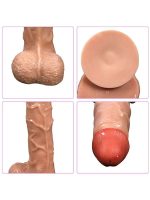 Shequ Bronte Şarjlı Döner Başlı Realistik Dildo Uzaktan Kumandalı 20.5 cm - Görsel 2